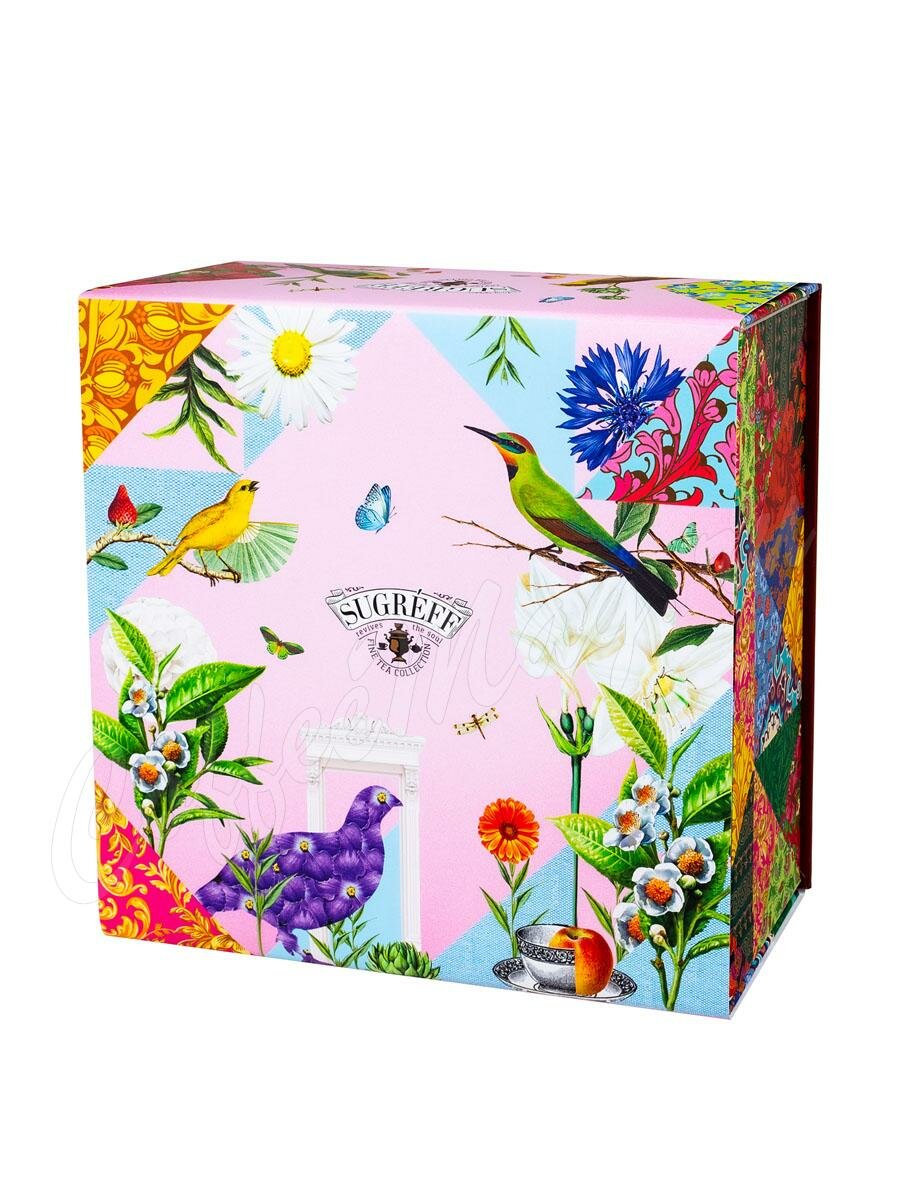 Чайный набор Сугревъ Шкатулка картонная Райские Птицы