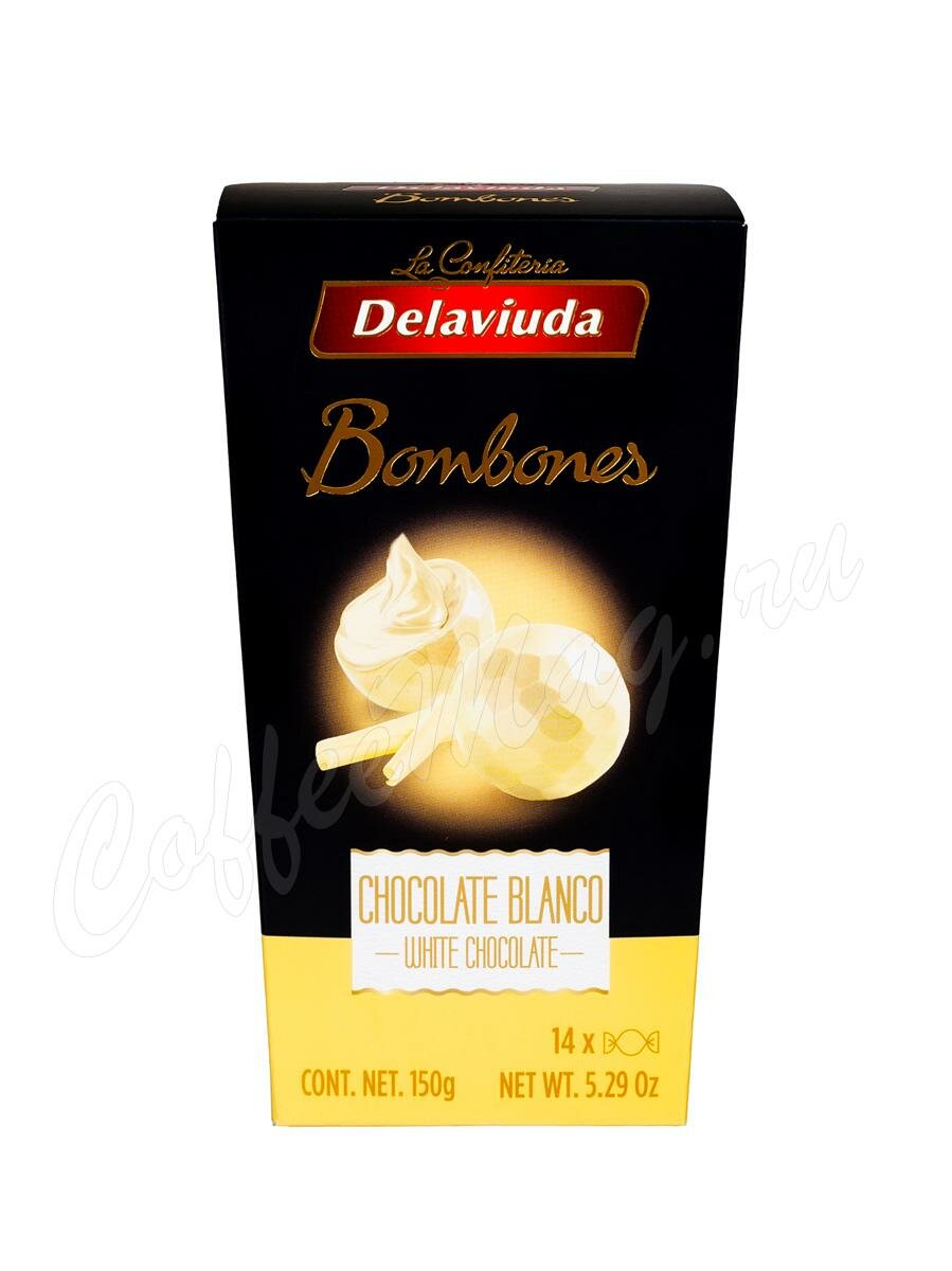 Delaviuda Bombones Шоколадные конфеты из Белого шоколада 150 г Delaviuda Bombones Шоколадные конфеты из Белого шоколада 150 г