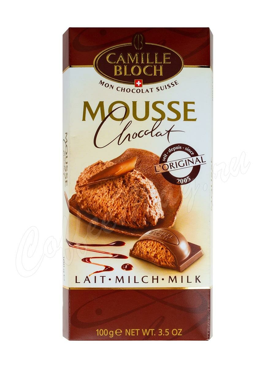 Camille Bloch Mousse Молочный шоколад с начинкой из шоколадного мусса 100 г