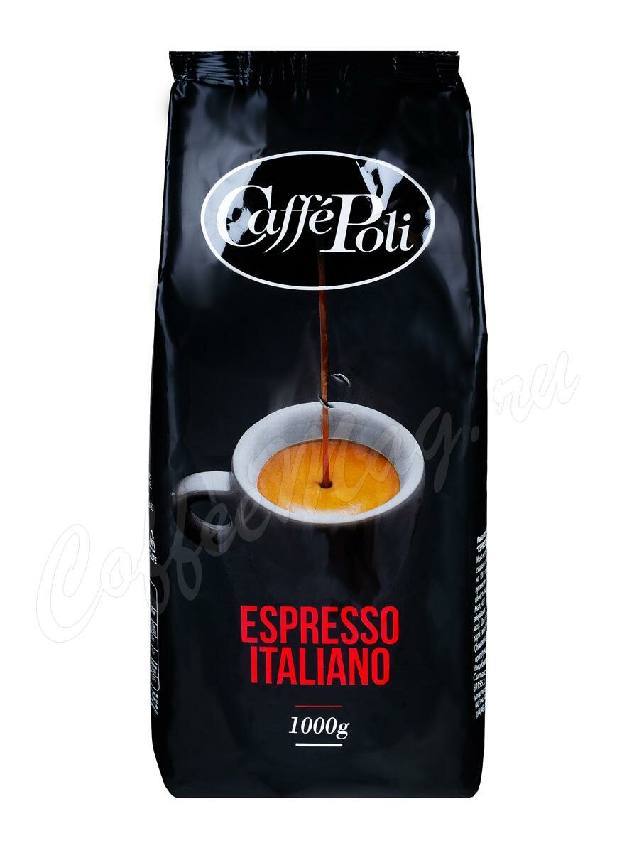 Кофе Poli Espresso Italiano в зернах 1 кг Кофе Poli Espresso Italiano в зернах 1 кг