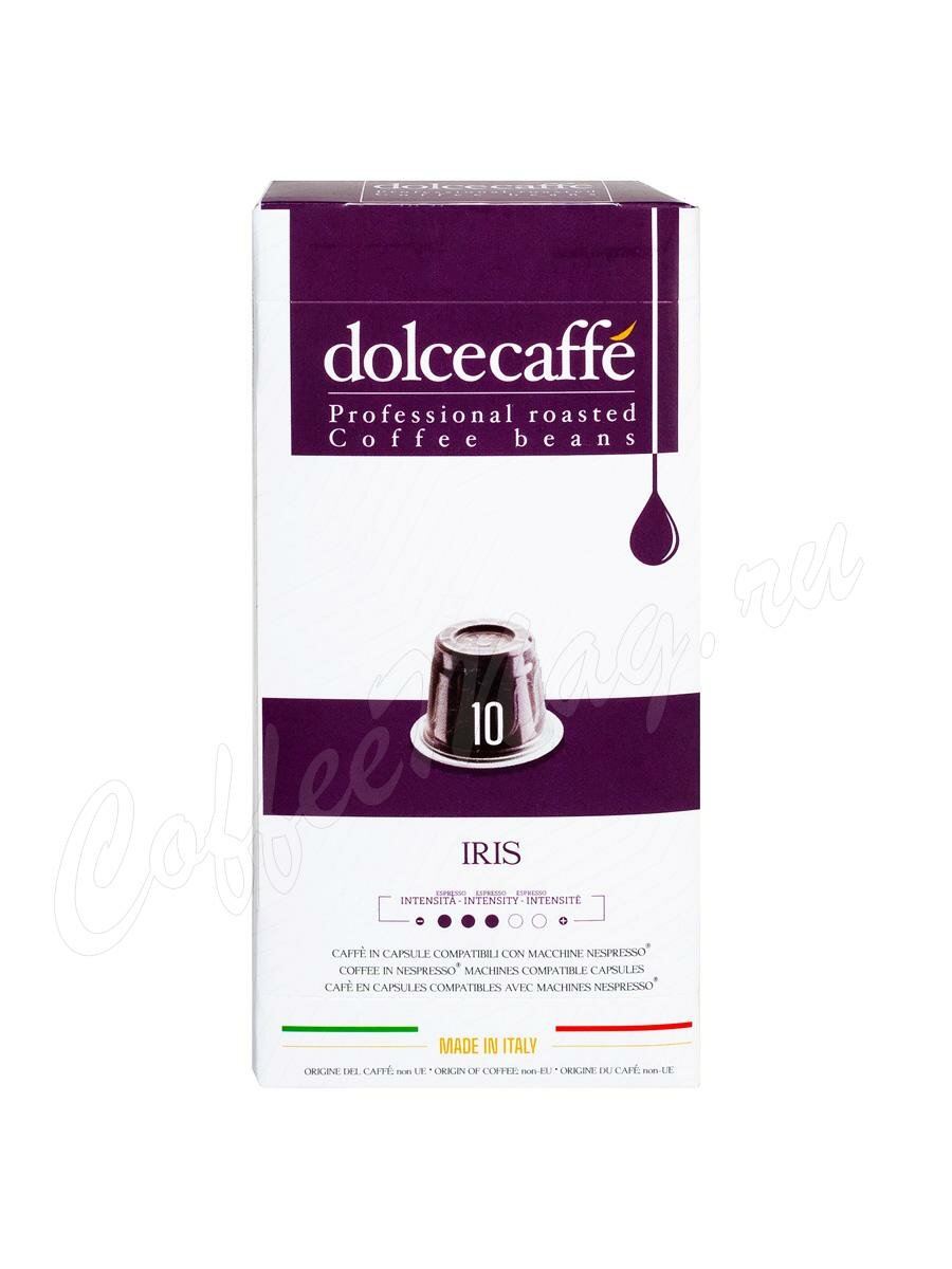 Кофе Dolcecaffe в капсулах Iris 10 шт