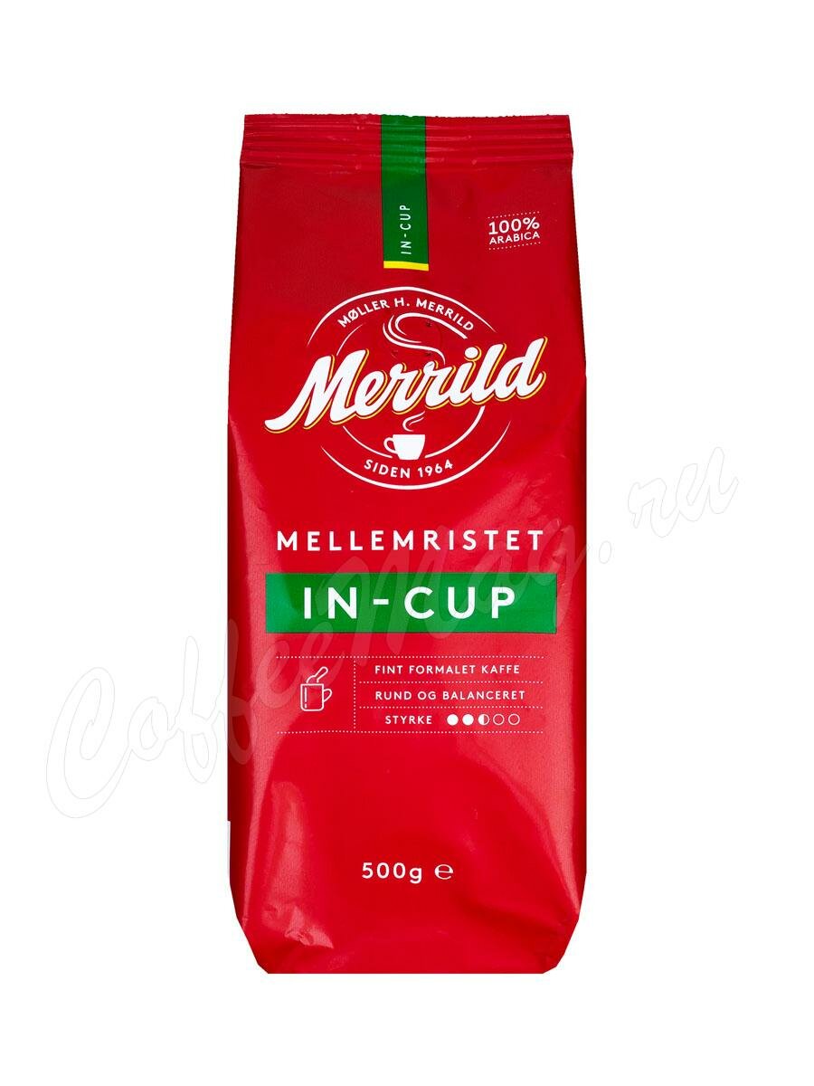 Кофе Merrild In Cup молотый 500 г Кофе Merrild In Cup молотый 500 г