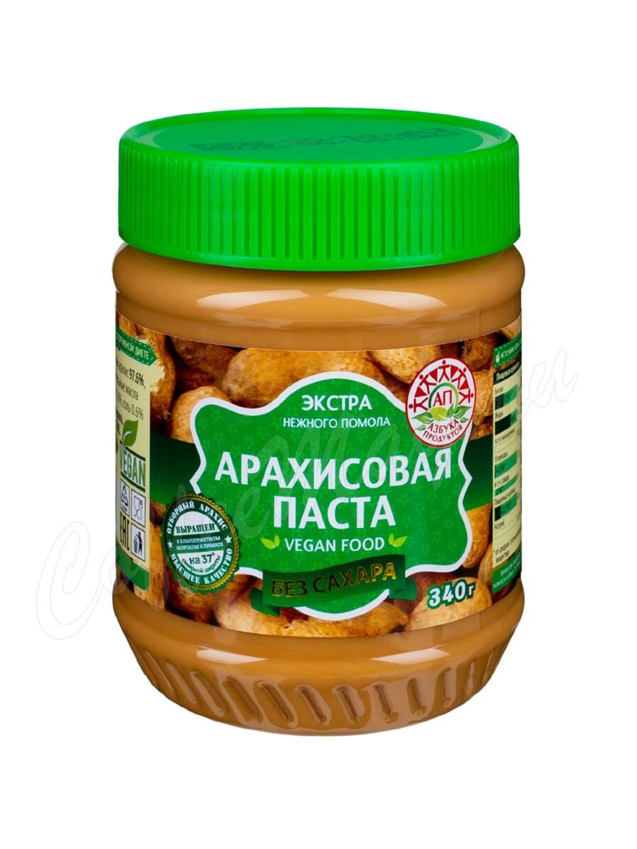 АП Паста арахисовая без сахара 340г АП Паста арахисовая без сахара 340г