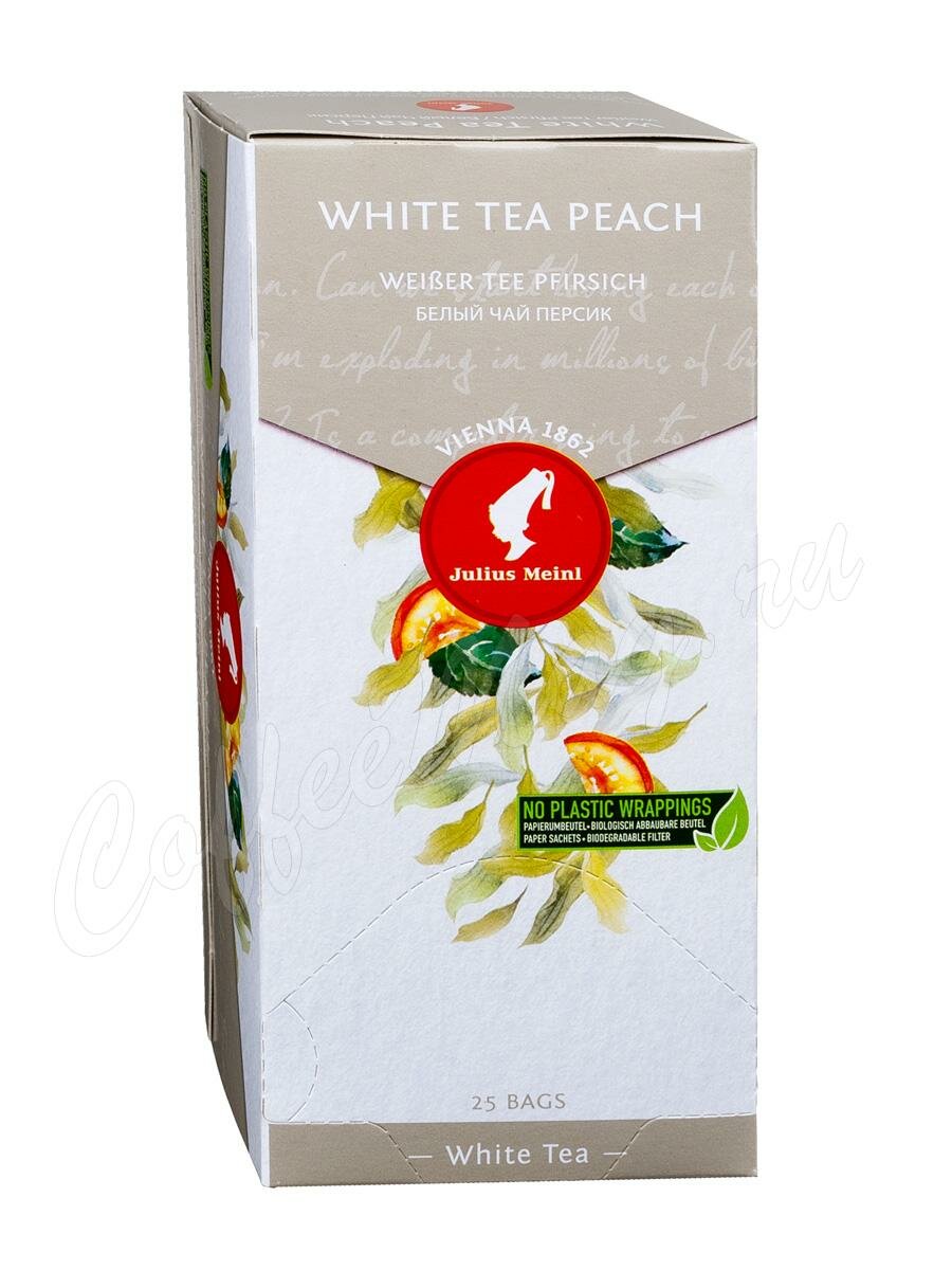 Чай Julius Meinl Белый с персиком 25 пак. Чай Julius Meinl Белый с персиком 25 пак.