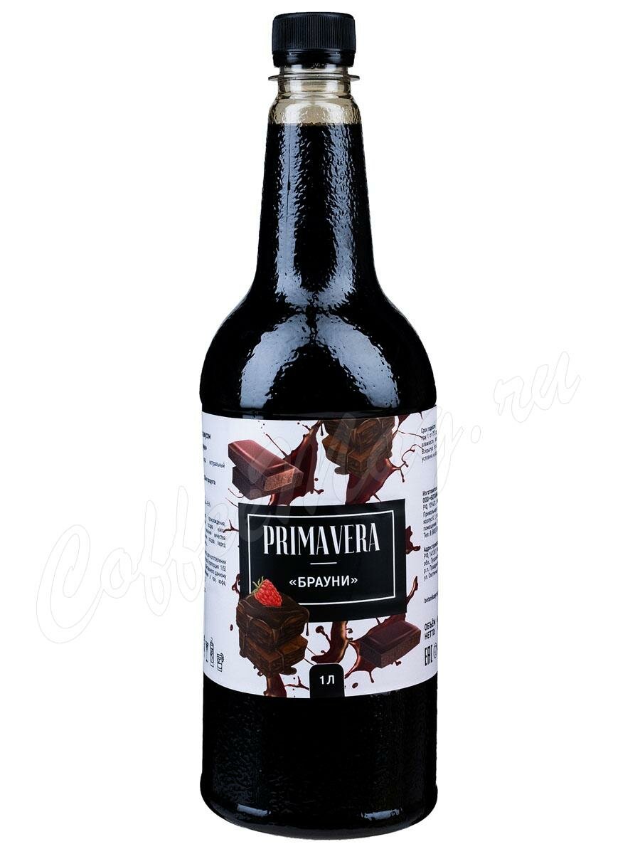 Сироп Primavera Брауни 1 л Сироп Primavera Брауни 1 л