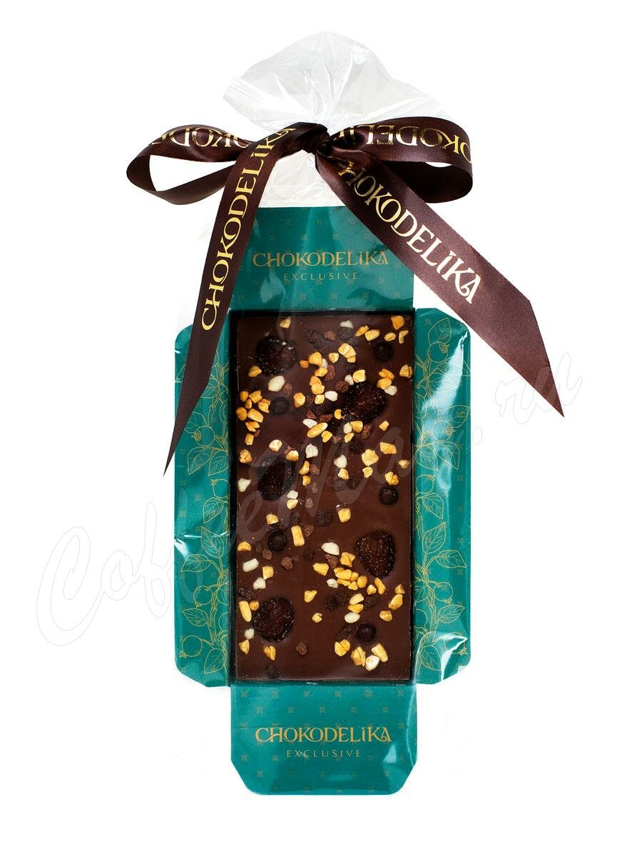 Chokodelika Шоколад молочный с украшением Карамель и мармелад 50 г Chokodelika Шоколад молочный с украшением Карамель и мармелад 50 г