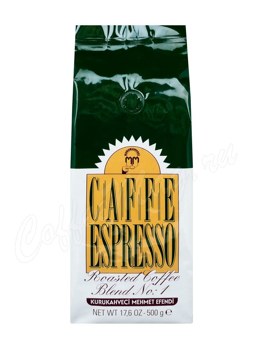 Кофе Mehmet Efendi в зернах Espresso 500 г