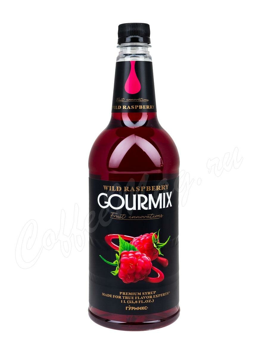 Сироп Gourmix Лесная Малина (Wild Raspberry) 1 л Сироп Gourmix Лесная Малина (Wild Raspberry) 1 л