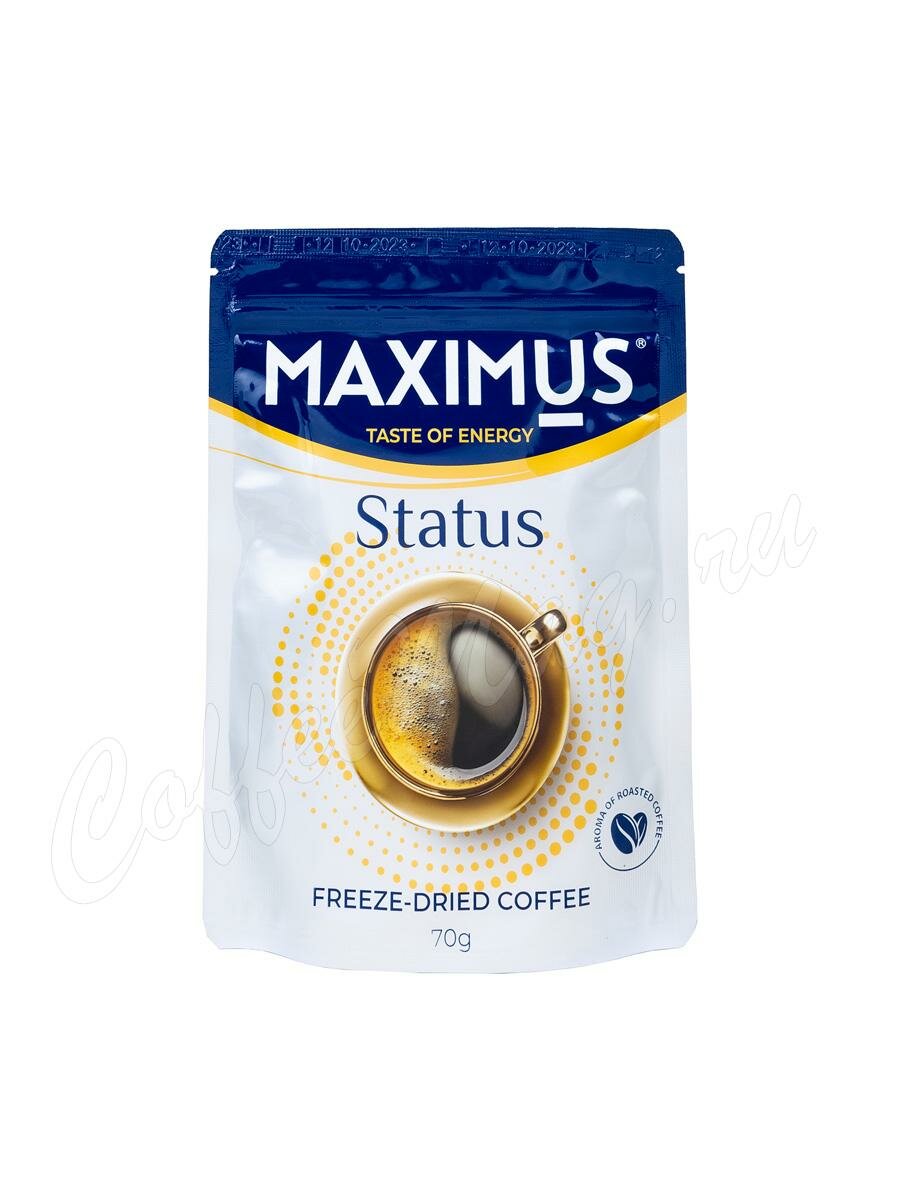 Кофе Maximus Status растворимый кофе 70 г Кофе Maximus Status растворимый кофе 70 г
