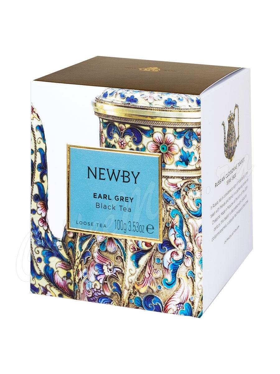 Чай Newby Черный Эрл грей 100 г листовой Чай Newby Черный Эрл грей 100 г листовой