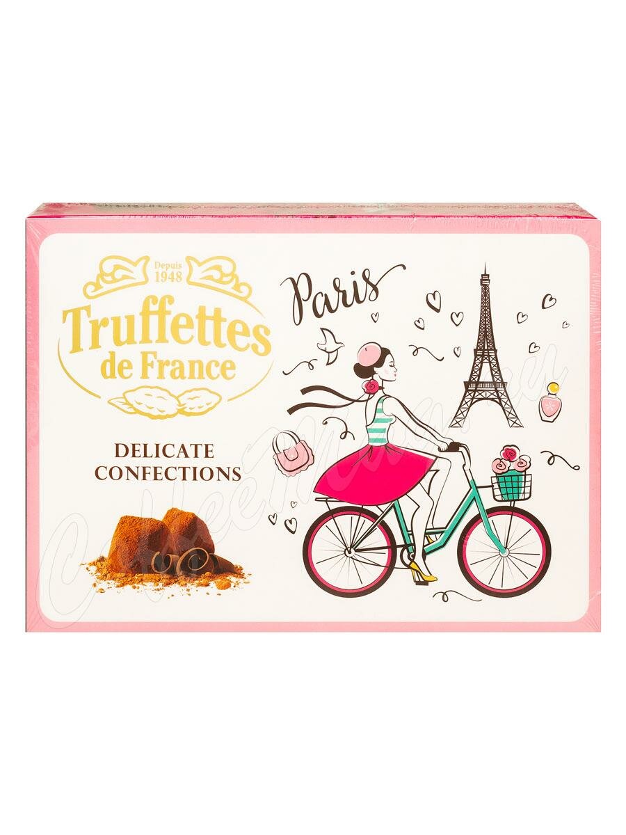 Трюфели Truffettes de France Fancy Париж конфеты 500 г в новогоднем оформлении Трюфели Truffettes de France Fancy Париж конфеты 500 г в новогоднем оформлении