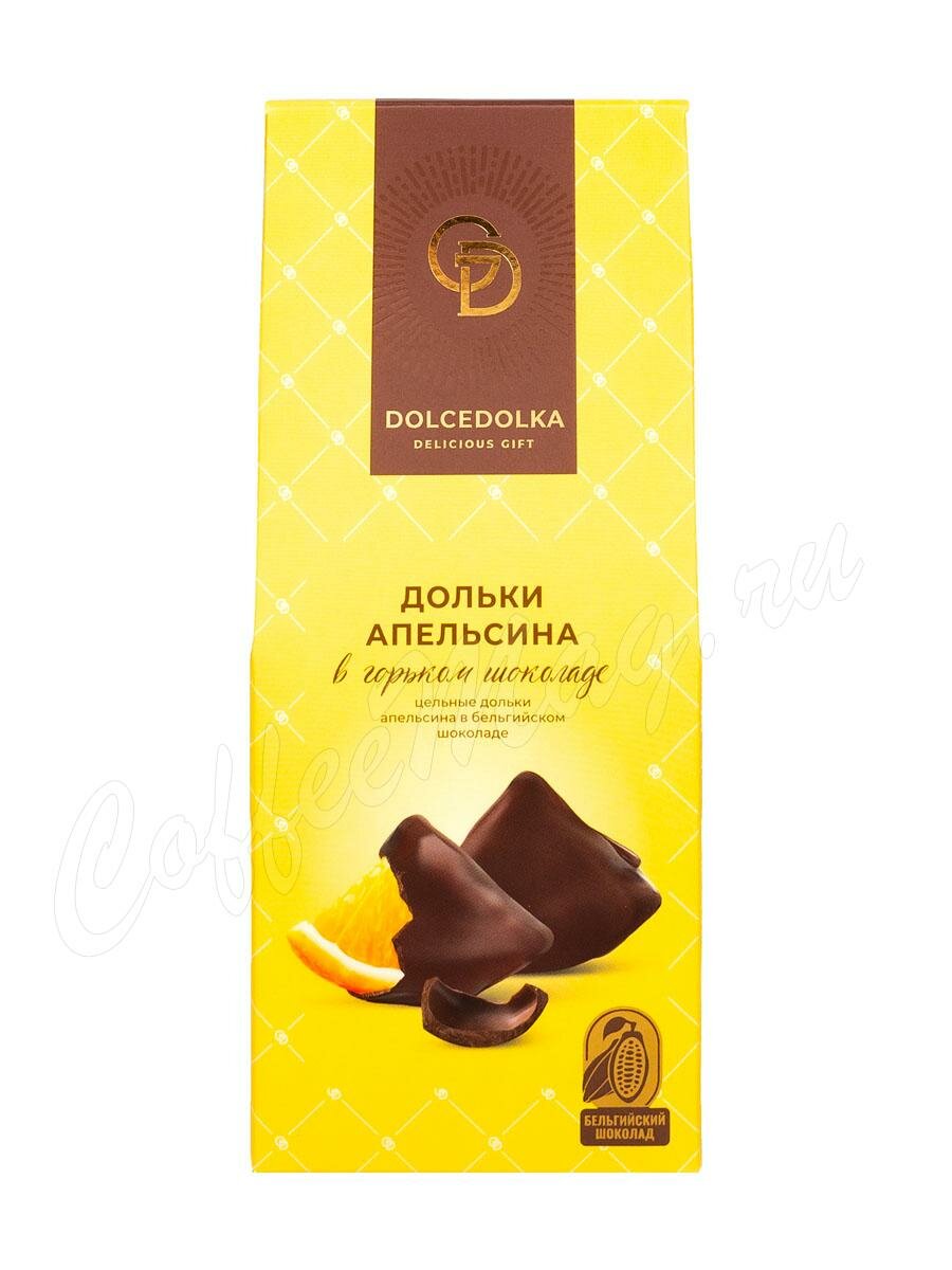 Dolcedolka Дольки апельсина в горьком шоколаде 95 г Dolcedolka Дольки апельсина в горьком шоколаде 95 г