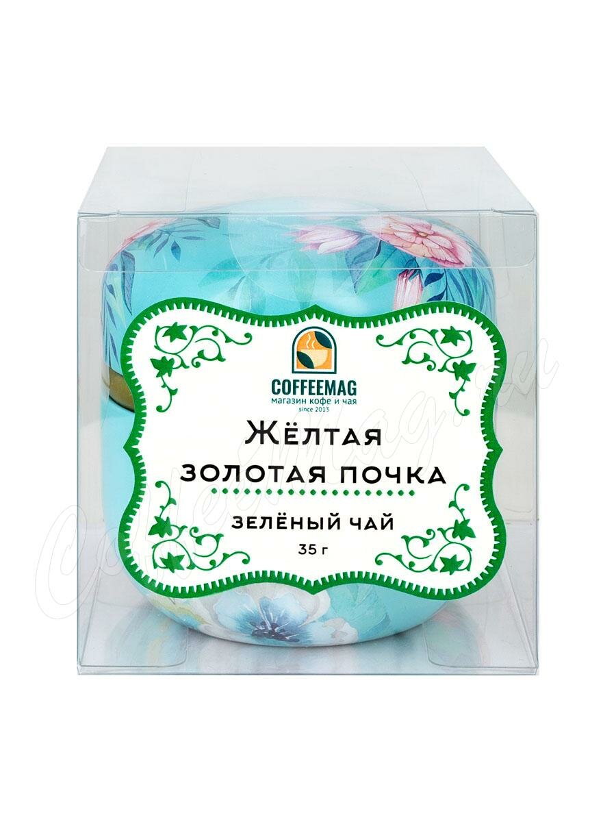 Чай Coffeemag Золотая почка зеленый китайский 35 г Чай Coffeemag Золотая почка зеленый китайский 35 г