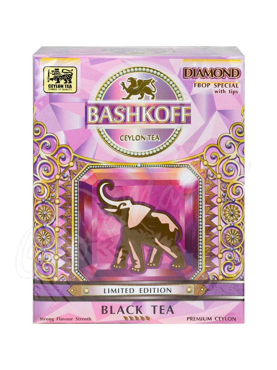 Чай Bashkoff Diamond Limited Edition FBOP черный с типсами 200 г Чай Bashkoff Diamond Limited Edition FBOP черный с типсами 200 г