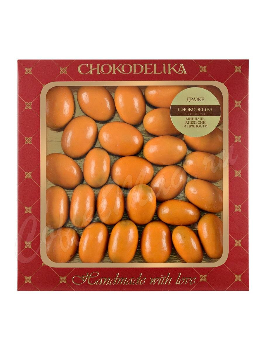 Chokodelika Драже Миндаль, апельсин и пряности 90г в коробке Chokodelika Драже Миндаль, апельсин и пряности 90г в коробке