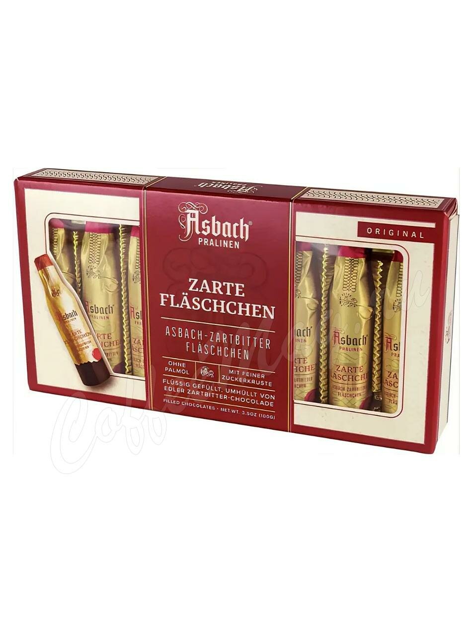 Asbach – Набор шоколадных конфет Бутылочки с бренди 100г Asbach – Набор шоколадных конфет Бутылочки с бренди 100г