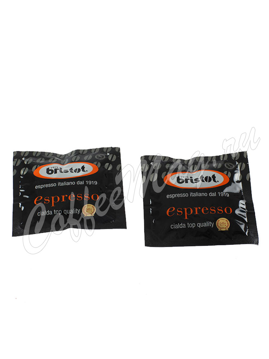 Кофе Bristot (Бристот) в чалдах Espresso 150 шт 