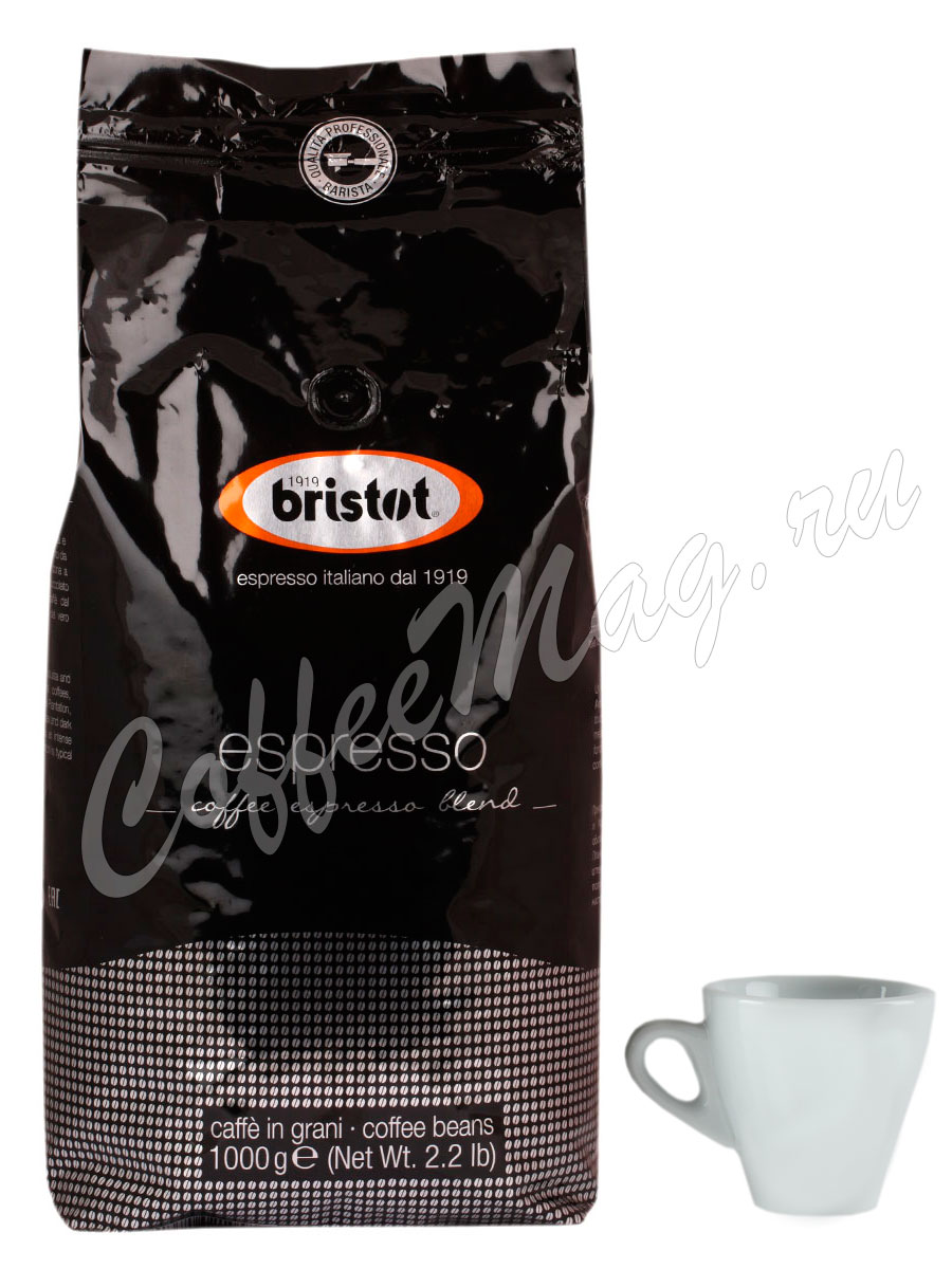 Кофе Bristot в зернах Espresso 1 кг - купить кофе Бристот - заказать