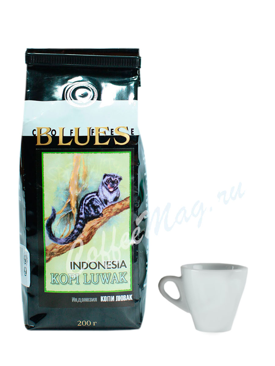 Кофе Kopi Luwak в зернах 200 г - купить кофе Копи Лювак - заказать