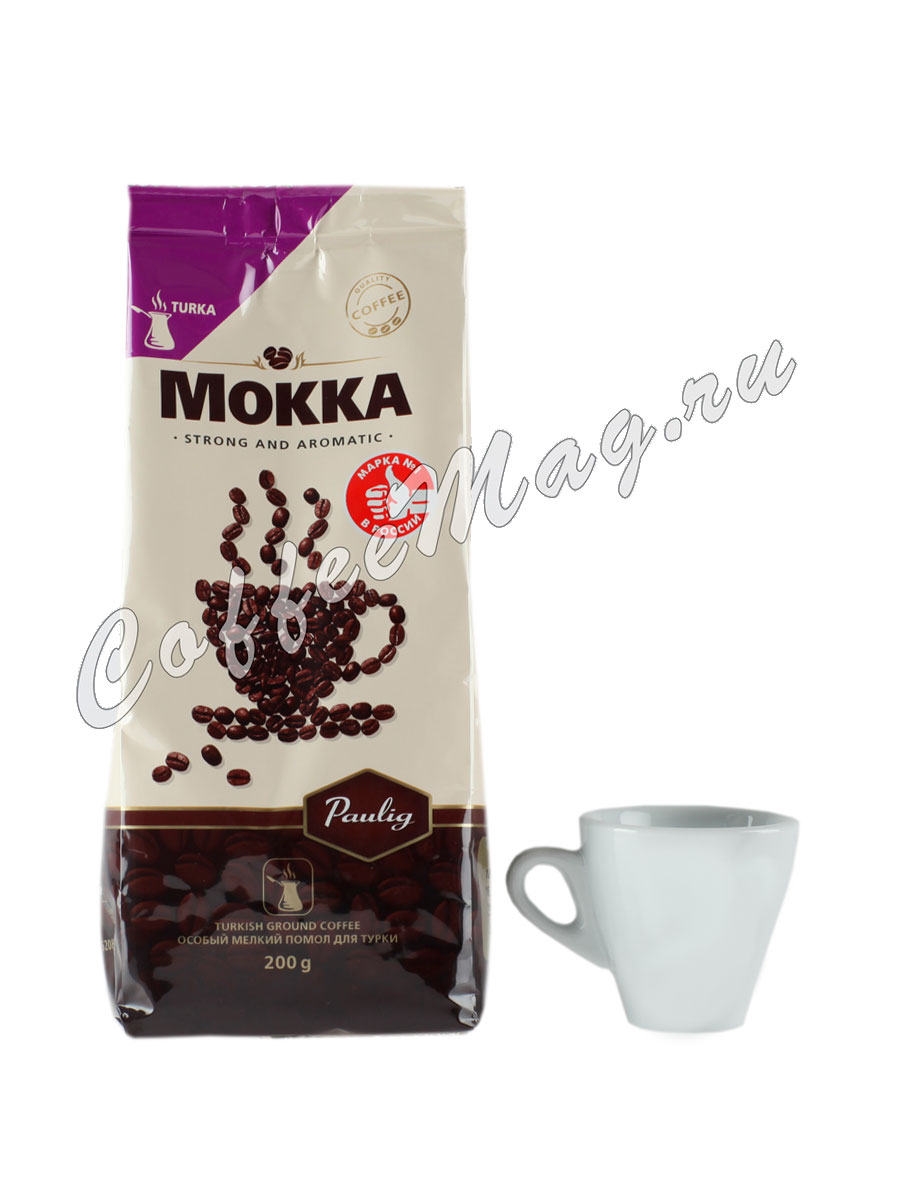 Кофе Paulig (Паулиг) Mokka молотый 200 г для турки