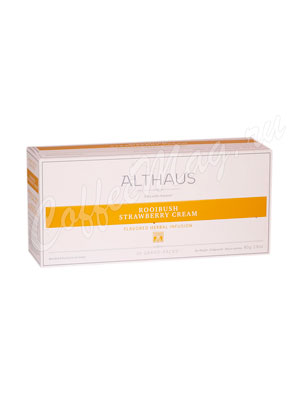 Чай Althaus Rooibush Vanilla Toffee травяной Ройбуш Ванильная карамель для чайника 15 пак