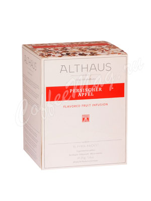 Чай Althaus Persischer Apfel/ Персидское яблоко Пирамидки для чашек 15х2,75гр Чай Althaus Persischer Apfel/ Персидское яблоко Пирамидки для чашек 15х2,75гр
