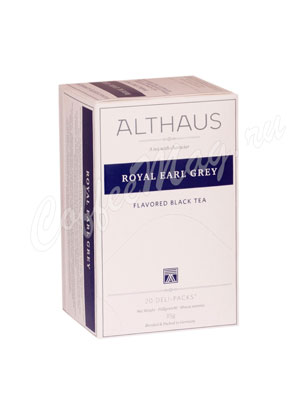 Чай Althaus Royal Earl Grey/ Ройал Эрл Грей для чашки 20х1,75гр Чай Althaus Royal Earl Grey/ Ройал Эрл Грей для чашки 20х1,75гр