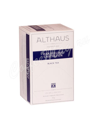 Чай Althaus Darjeeling Castelton черный Дарджилинг Кастелтон 20 пак