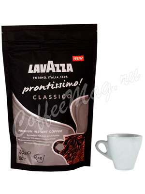 Кофе Lavazza растворимый Prontissimo Classic 80г