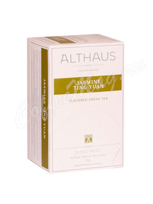Чай Althaus Jasmin Ting Yuan/ Жасмин Тинг Юань для чашки 20х1,75гр Чай Althaus Jasmin Ting Yuan/ Жасмин Тинг Юань для чашки 20х1,75гр