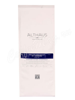 Чай Althaus листовой English Breakfast St. Andrews черный Английский завтрак 250г