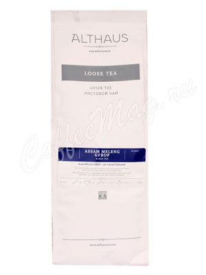 Чай Althaus листовой Assam Meleng черный Ассам Меленг GFBOP 250г