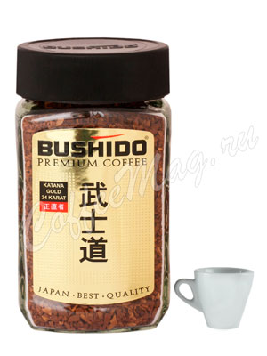 Кофе Bushido растворимый 24 Karat Gold 95 г