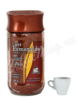 Кофе Cafe Esmeralda растворимый Баварский Шоколад  100 г