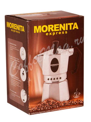 Гейзерная кофеварка  Morenita на 6 порции 240 мл