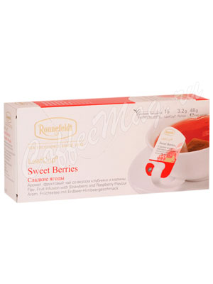 Чай Ronnefeldt Sweet Berries / Сладкие Ягоды саше на чашку 15х3,2г (Leaf Cup) Чай Ronnefeldt Sweet Berries / Сладкие Ягоды саше на чашку 15х3,2г (Leaf Cup)