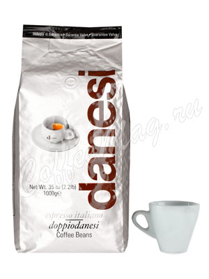 Кофе Danesi в зернах Dopio 1 кг