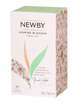 Чай Newby зеленый Цветок жасмина 25 пак