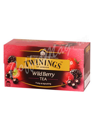 Чай Twinings Wildberry Tea Черный Лесные Ягоды 25 пак