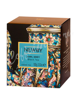 Чай Newby Черный Эрл грей 100 г листовой