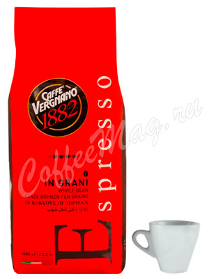 Кофе Vergnano в зернах Espresso 1 кг