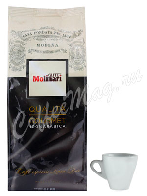 Кофе Molinari в зернах Gourmet 1 кг