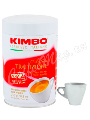 Кофе Kimbo молотый Antica Tradizione 250 г жестяная банка