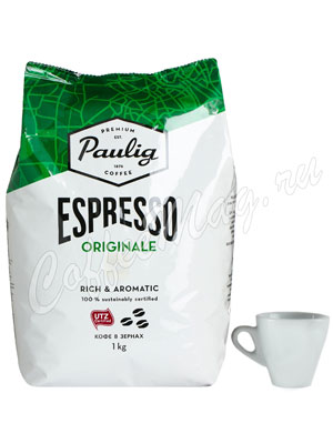 Кофе Paulig Espresso Originale в зёрнах 1 кг