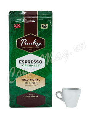 Кофе Paulig Espresso Originale в зёрнах 250 г