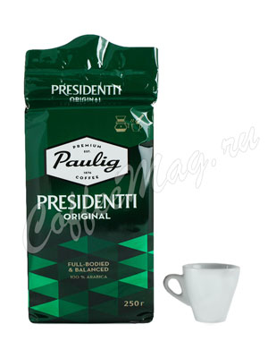 Кофе Paulig Presidentti Original молотый 250 г