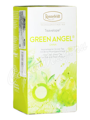 Чай Ronnefeldt Green Angel BIO / Зеленый Ангел в пакетиках 25 шт.х 1,5 гр Чай Ronnefeldt Green Angel BIO / Зеленый Ангел в пакетиках 25 шт.х 1,5 гр