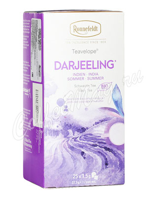 Чай Ronnefeldt Darjeeling BIO / Дарджилинг в пакетиках 25 шт.х 1,5 гр Чай Ronnefeldt Darjeeling BIO / Дарджилинг в пакетиках 25 шт.х 1,5 гр