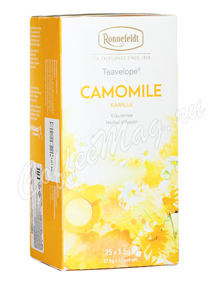 Чай Ronnefeldt Camomile / Ромашка аптечная в пакетиках 25 шт.х 1,5 гр Чай Ronnefeldt Camomile / Ромашка аптечная в пакетиках 25 шт.х 1,5 гр