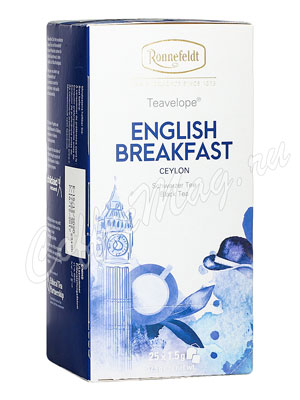 Чай Ronnefeldt English Breakfast / Английский завтрак в пакетиках 25 шт.х 1,5 гр Чай Ronnefeldt English Breakfast / Английский завтрак в пакетиках 25 шт.х 1,5 гр